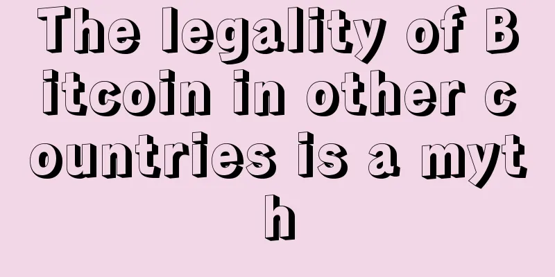 The legality of Bitcoin in other countries is a myth