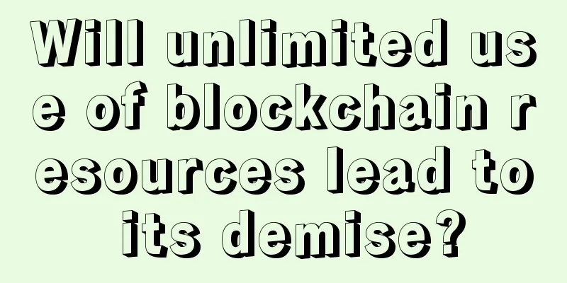 Will unlimited use of blockchain resources lead to its demise?