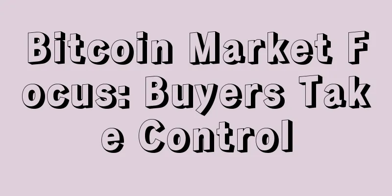 Bitcoin Market Focus: Buyers Take Control