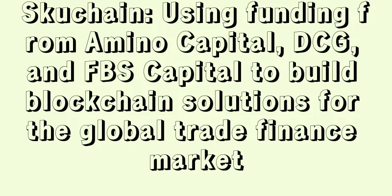 Skuchain: Using funding from Amino Capital, DCG, and FBS Capital to build blockchain solutions for the global trade finance market