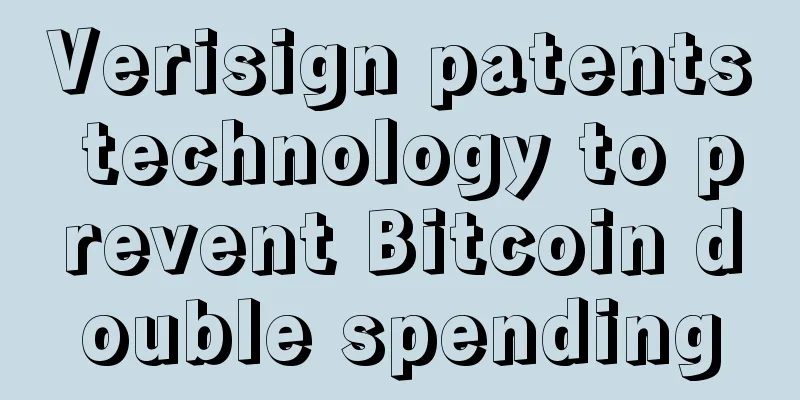 Verisign patents technology to prevent Bitcoin double spending
