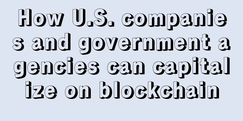 How U.S. companies and government agencies can capitalize on blockchain