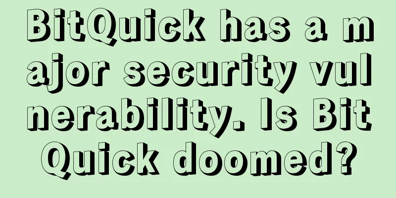 BitQuick has a major security vulnerability. Is BitQuick doomed?