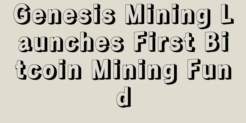 Genesis Mining Launches First Bitcoin Mining Fund