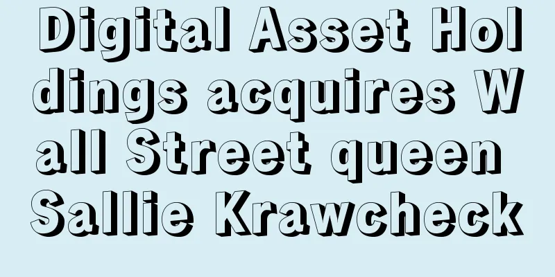 Digital Asset Holdings acquires Wall Street queen Sallie Krawcheck