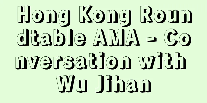 Hong Kong Roundtable AMA - Conversation with Wu Jihan