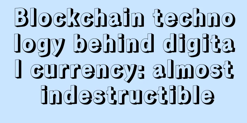Blockchain technology behind digital currency: almost indestructible