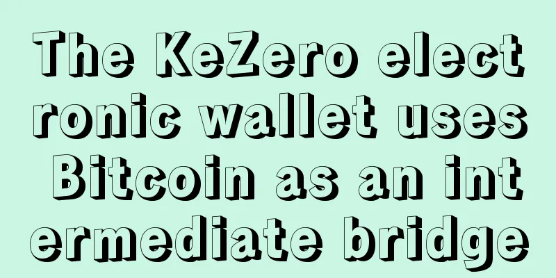 The KeZero electronic wallet uses Bitcoin as an intermediate bridge