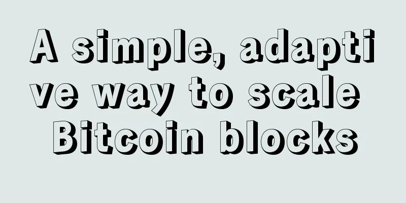 A simple, adaptive way to scale Bitcoin blocks