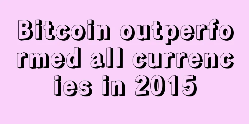 Bitcoin outperformed all currencies in 2015