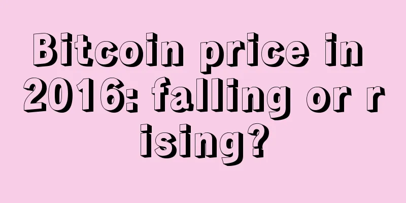 Bitcoin price in 2016: falling or rising?