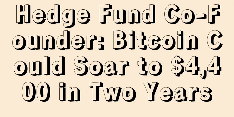 Hedge Fund Co-Founder: Bitcoin Could Soar to $4,400 in Two Years