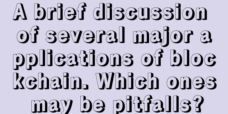 A brief discussion of several major applications of blockchain. Which ones may be pitfalls?