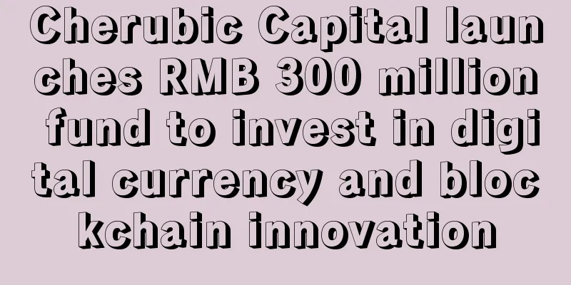 Cherubic Capital launches RMB 300 million fund to invest in digital currency and blockchain innovation