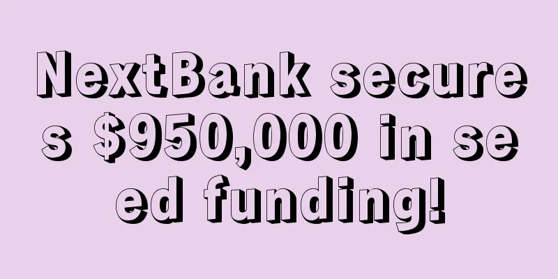 NextBank secures $950,000 in seed funding!
