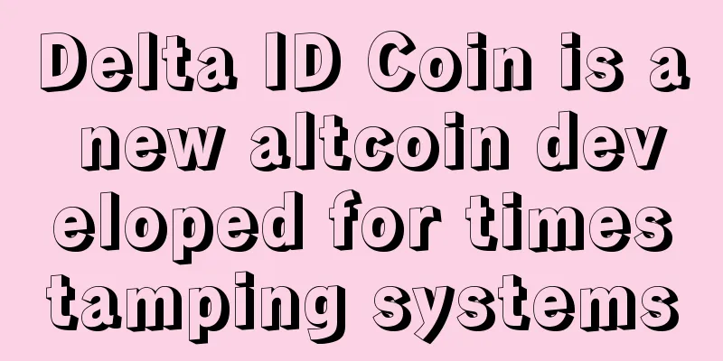 Delta ID Coin is a new altcoin developed for timestamping systems