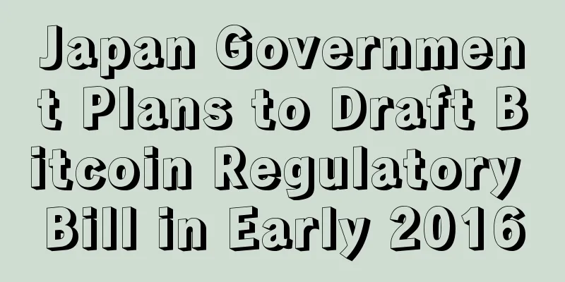 Japan Government Plans to Draft Bitcoin Regulatory Bill in Early 2016