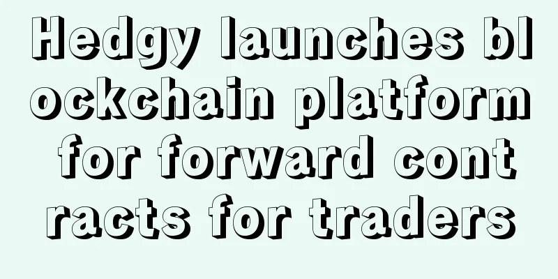 Hedgy launches blockchain platform for forward contracts for traders