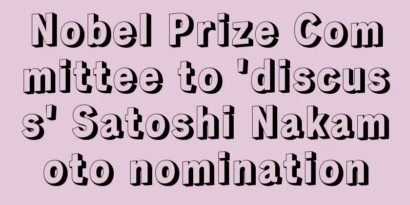 Nobel Prize Committee to 'discuss' Satoshi Nakamoto nomination