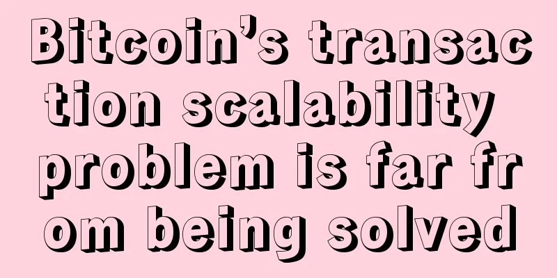 Bitcoin’s transaction scalability problem is far from being solved