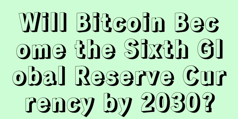 Will Bitcoin Become the Sixth Global Reserve Currency by 2030?