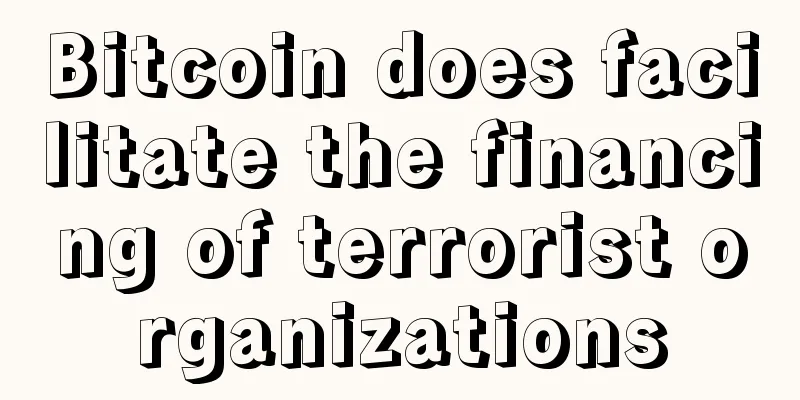 Bitcoin does facilitate the financing of terrorist organizations