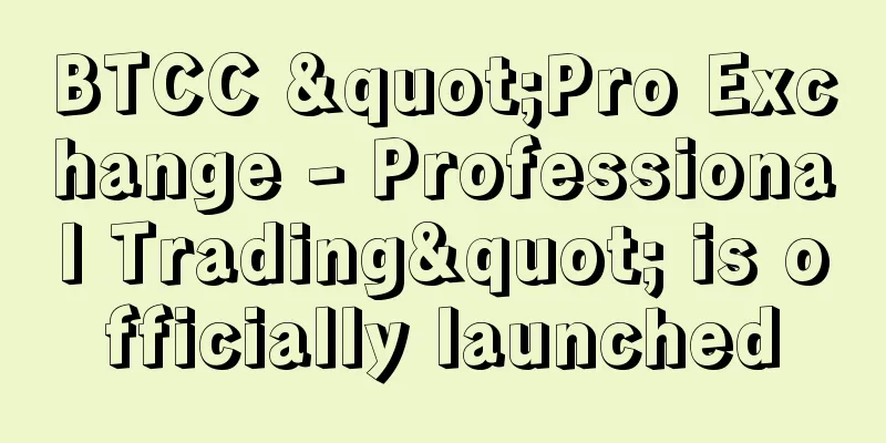 BTCC "Pro Exchange - Professional Trading" is officially launched