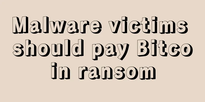 Malware victims should pay Bitcoin ransom