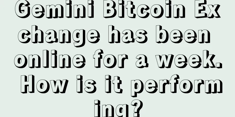 Gemini Bitcoin Exchange has been online for a week. How is it performing?