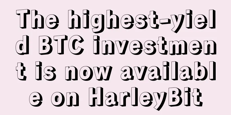 The highest-yield BTC investment is now available on HarleyBit