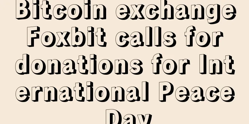 Bitcoin exchange Foxbit calls for donations for International Peace Day