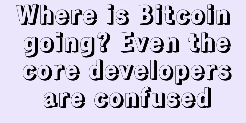 Where is Bitcoin going? Even the core developers are confused