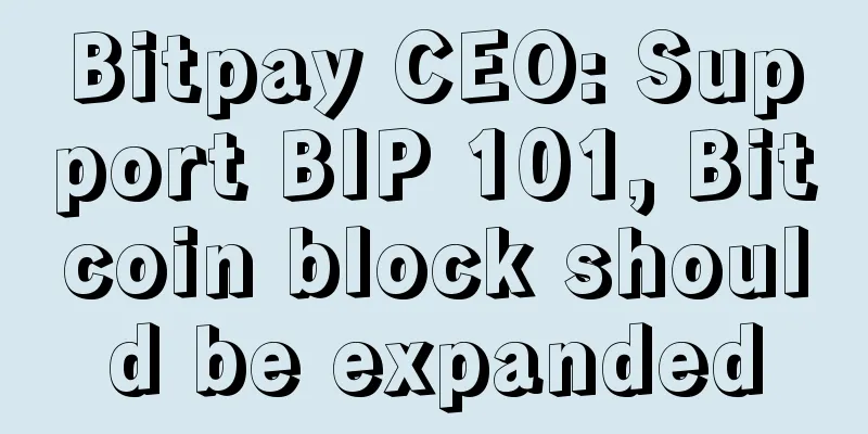 Bitpay CEO: Support BIP 101, Bitcoin block should be expanded