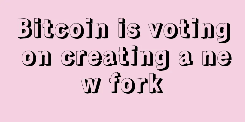 Bitcoin is voting on creating a new fork