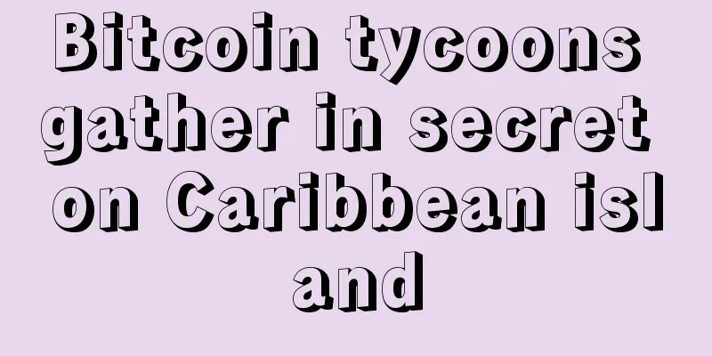 Bitcoin tycoons gather in secret on Caribbean island