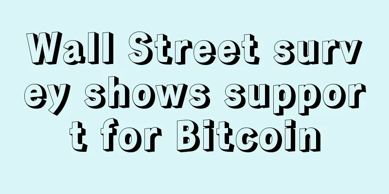 Wall Street survey shows support for Bitcoin