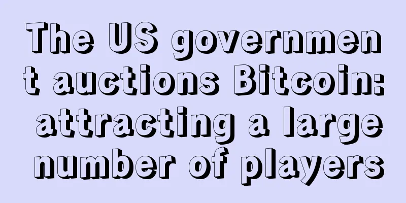 The US government auctions Bitcoin: attracting a large number of players