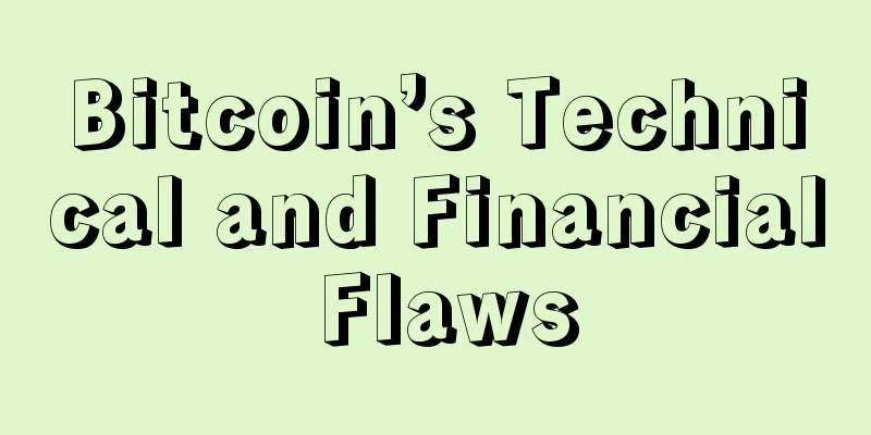 Bitcoin’s Technical and Financial Flaws