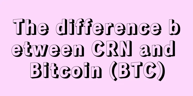 The difference between CRN and Bitcoin (BTC)