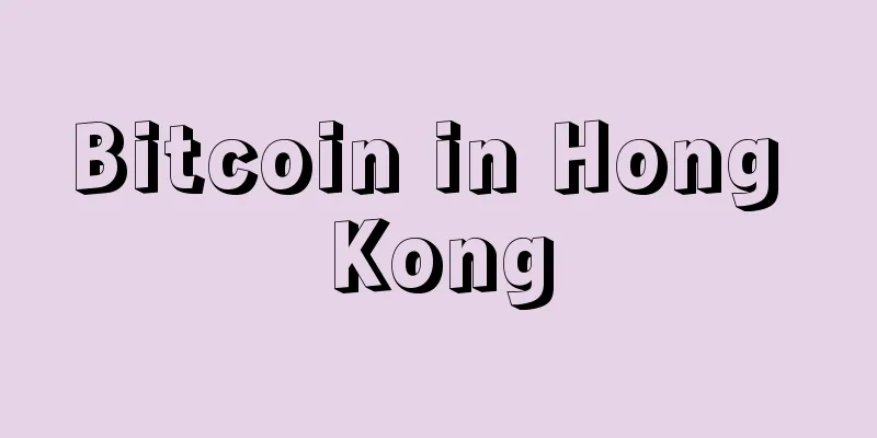 Bitcoin in Hong Kong