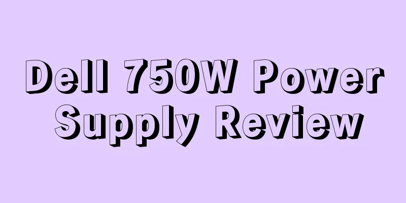 Dell 750W Power Supply Review