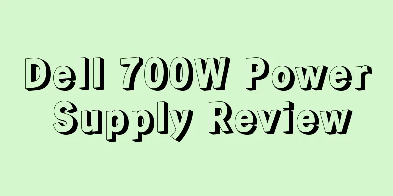 Dell 700W Power Supply Review
