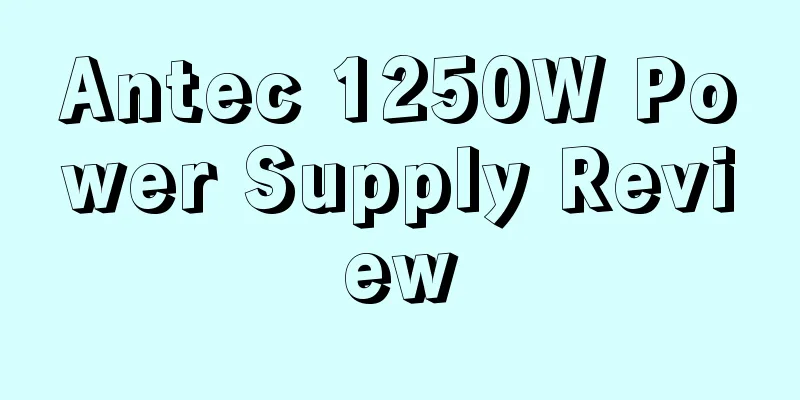 Antec 1250W Power Supply Review
